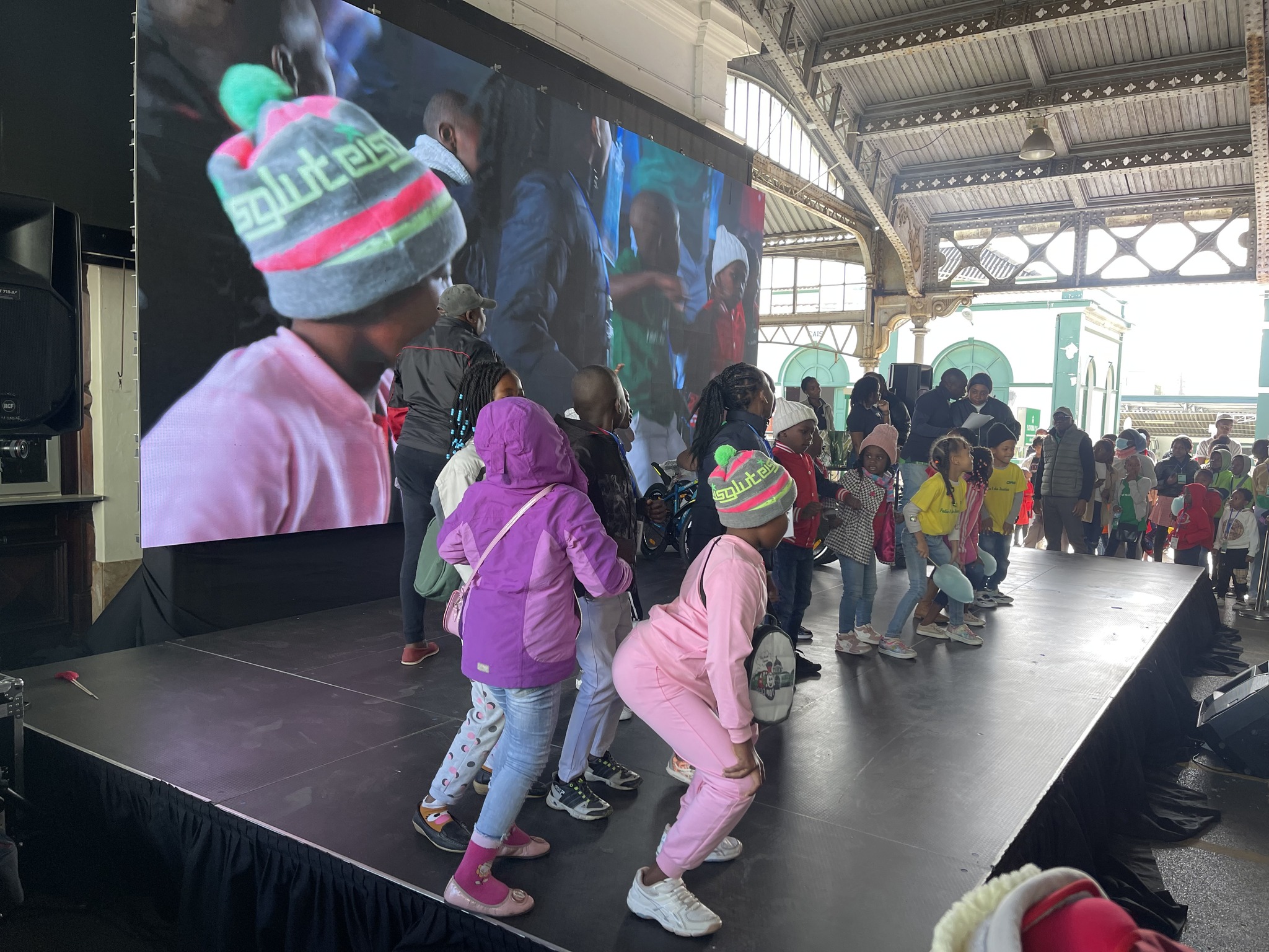 Mozambican Railways celebrates Children's Day in Maputo (8 June 2024)
