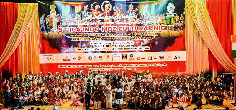 India Mozambique Cultural Evening organized by Indian Cultural Association in Maputo (8 June 2024)