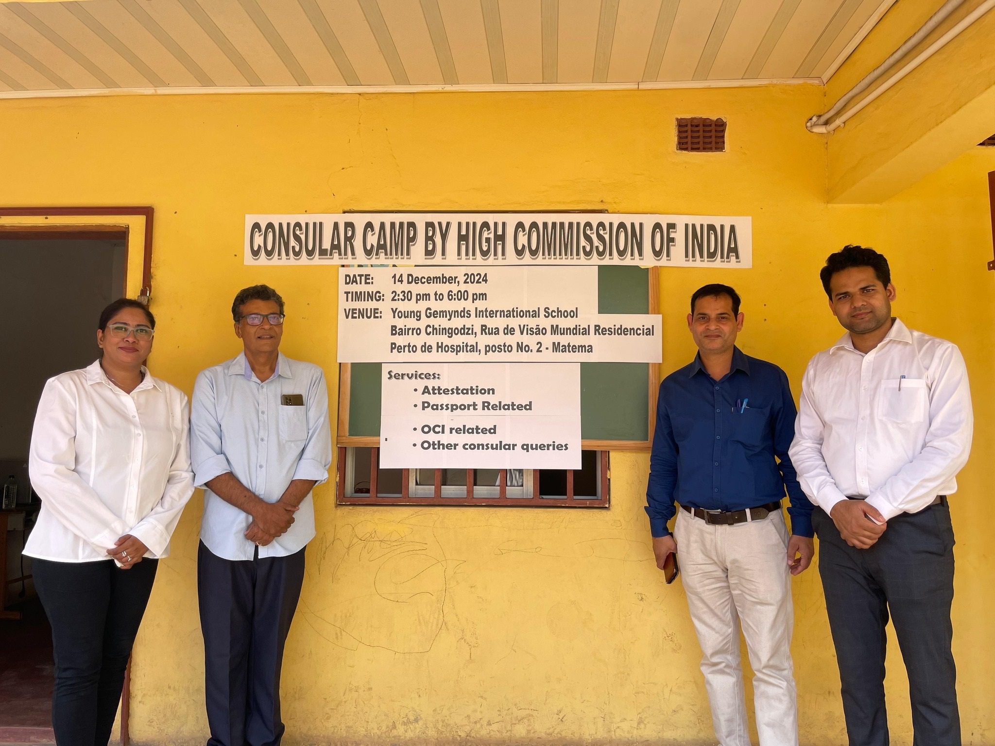 Consular Camp in Tete (14 Dec 2024)