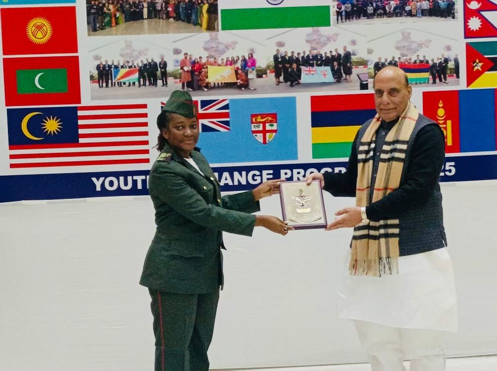 Mozambican cadets at Republic Day celebrations in New Delhi (26 Jan 2025)