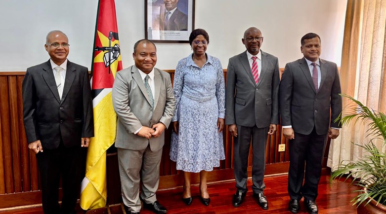 High Commissioner met H.E. Ms. Maria Manuela dos Santos Lucas, Honb’le Minister of Foreign Affairs & Cooperation and discussed possible areas of cooperation to enhance bilateral relations (6 Feb 2025).